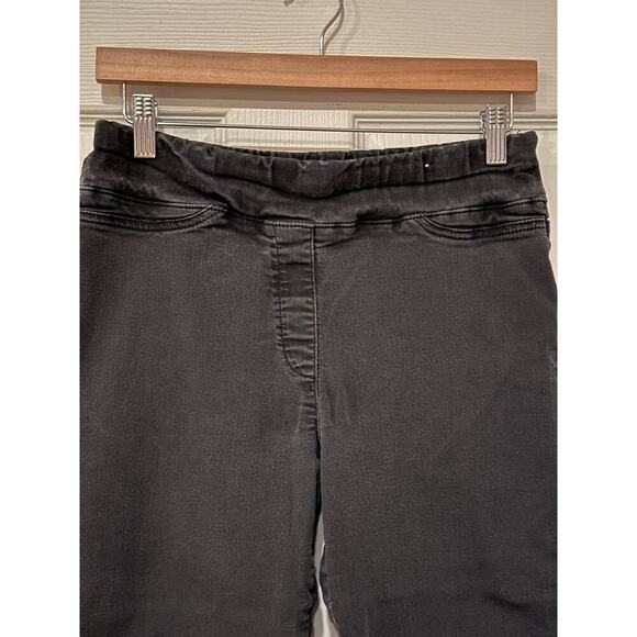 Blue Illusion Black Jeggings Size L - Picture 1 of 3